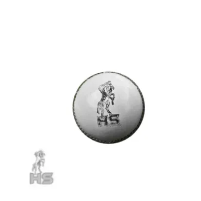 HS Spark 300 Cricket Ball (White) - Image 2